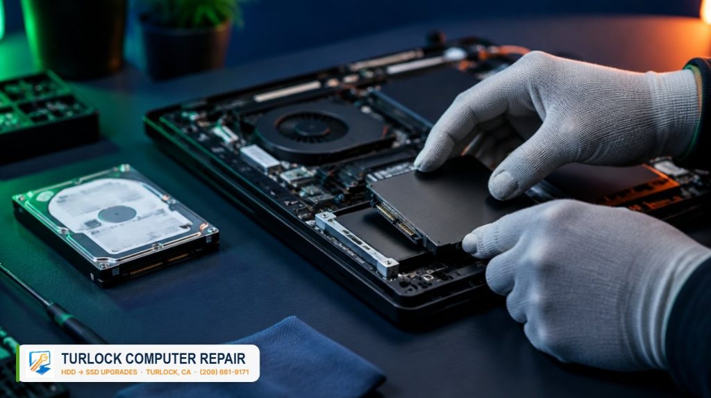 Laptop SSD upgrade